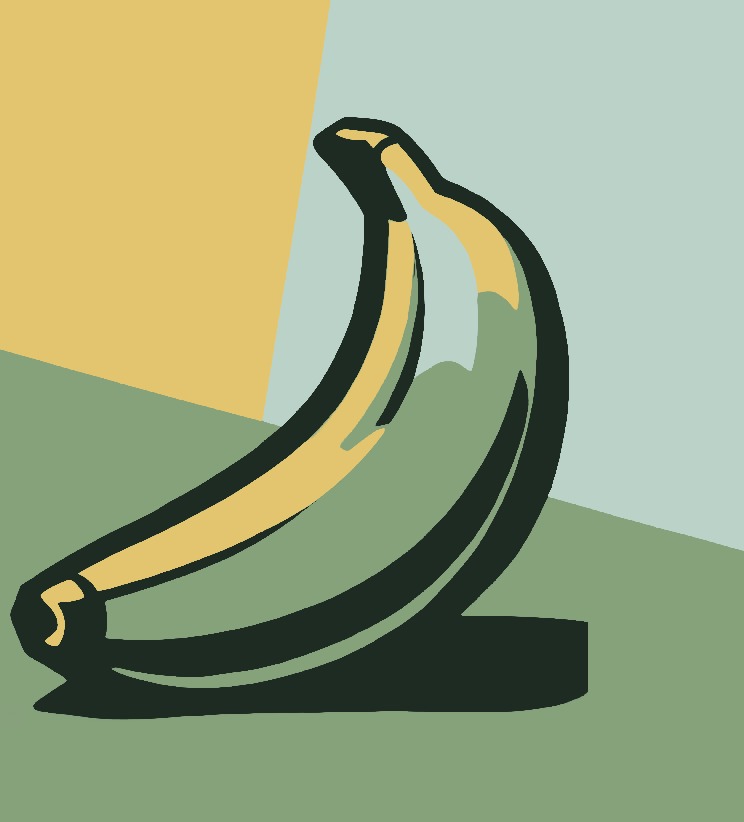 Neonstack logo: a banana